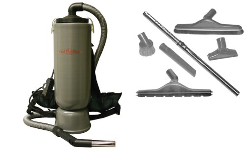 Dust Care DC120 Heavy Duty Commercial Backpack Vacuum with HEPA