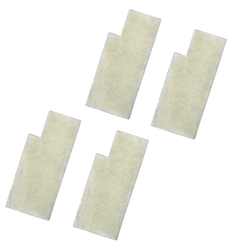 Hoover Bagged Upright Vacuum – HQRP 4-pack Secondary Filters for