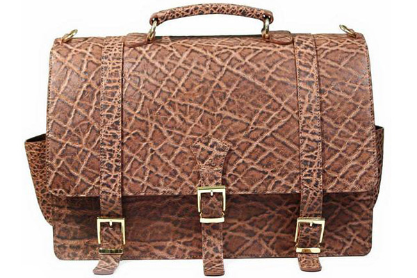 How do you clean an Elephant Skin Bag?