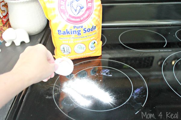 How to clean plastic from a electric stovetop?