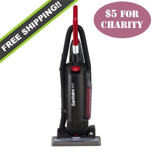 Sanitaire SC5815B Commercial Quite Upright Bagged Vacuum Cleaner