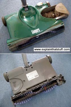 What is the gray dust stuff that comes out of the vacuum