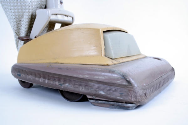 Why does my vacuum cleaner give a burnt rubber smell?