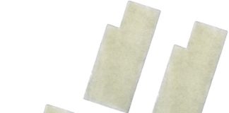 HQRP 4-Pack Secondary Filters Compatible with Hoover…