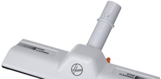 Hoover RUG & FLOOR TOOL, SWIVEL ELBOW W/ROLLERS BLACK,…