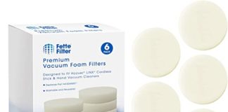 Fette Filter – Vacuum Foam Filter Compatible with Hoover…