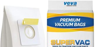 VEVA 30 Pack Premium SuperVac Vacuum Bags Style 7 Paper…