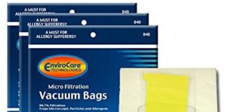 Bissell Style 1 and seven Upright Vacuum Bags -9 Pk