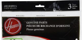 Hoover 4010100S Type S Allergen Bag – 3 Pack